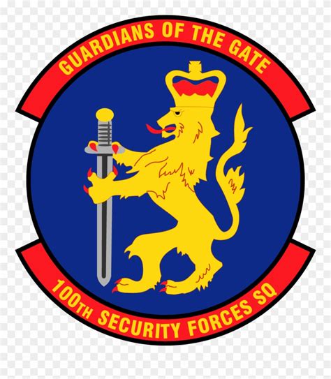 100th Security Forces Squadron Patch - Hollywood Top Gun Logo Clipart (#3696637) - PinClipart
