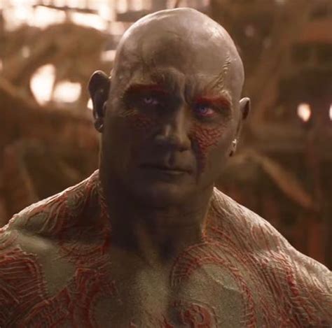 Drax's tattoos in Guardians of the Galaxy have a tragic backstory