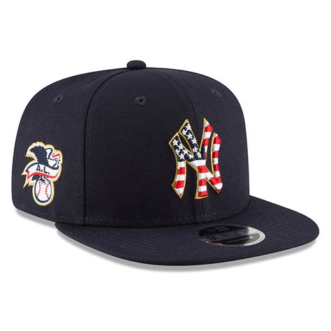 New Era New York Yankees Navy 2018 Stars & Stripes 4th of July 9FIFTY ...