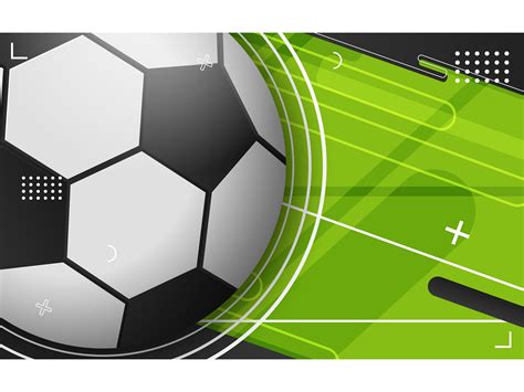 Abstract Background with Soccer Ball Graphic by Aghiez · Creative Fabrica