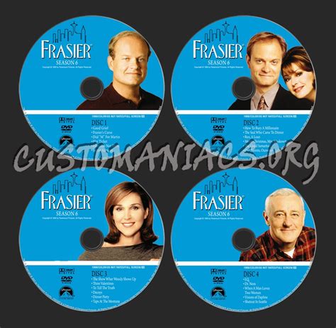 Frasier - Season 6 dvd label - DVD Covers & Labels by Customaniacs, id: 54992 free download ...