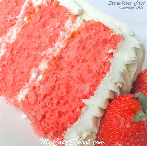 Strawberry Cake Recipe Using White Cake Mix