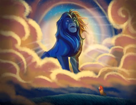 Mufasa Ghost Lion King Fanart :: Behance