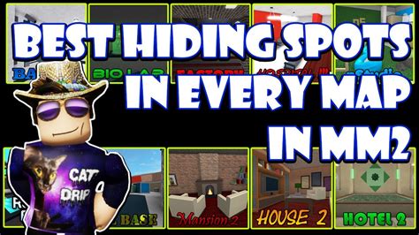 BEST Hiding Spots ROBLOX MM2 2021 - EVERY MAP - YouTube