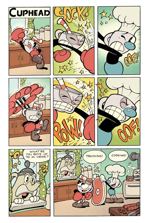 Comic Cuphead