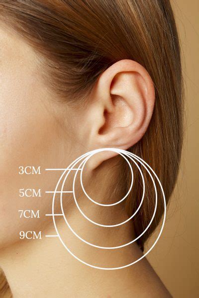 Aggregate more than 166 earring size chart best - esthdonghoadian