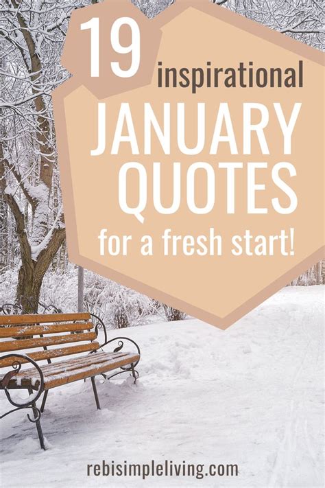 Happy January Quotes to Start Fresh in the New Year | January quotes ...