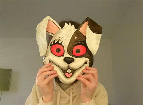 I FINALLY COMPLETED MY VANNY MASK! It took ages trying to get the ears ...