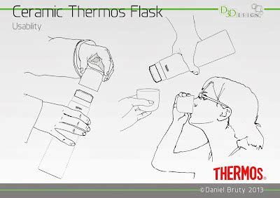 Daniel Bruty - Product Designer: Ceramic Thermos Flask