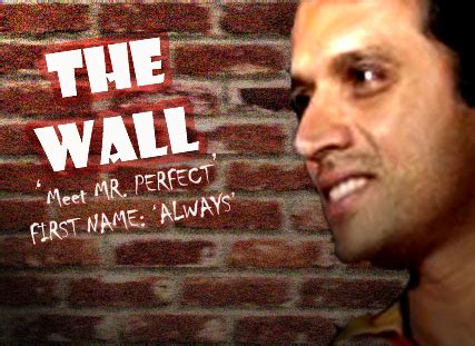 Rahul Dravid 'The Wall' - India Glits