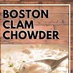 Easy Boston Clam Chowder Recipe - Travel Eat Cook
