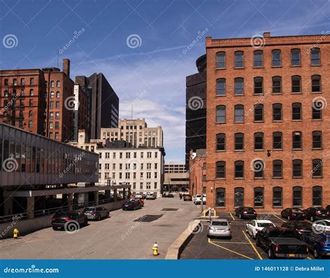 Downtown Rochester, New York Stock Photo - Image of modern, landscape: 146011128