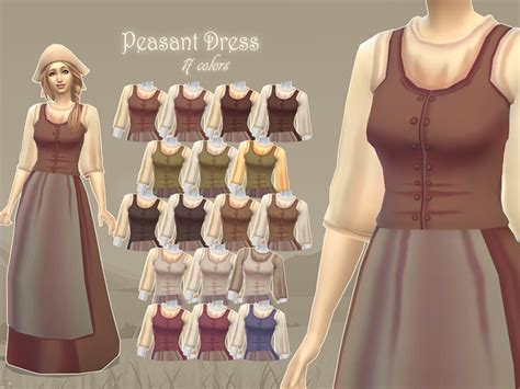 Sims 4 Peasant CC (Clothes + Clutter Packs) – FandomSpot