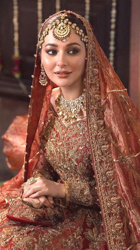 Pakistani Actress Hania Aamir Inspired Ethereal Bridal Looks | Nikah ...