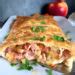 Ham and Cheese Puff Pastry with Apples - emkayskitchen