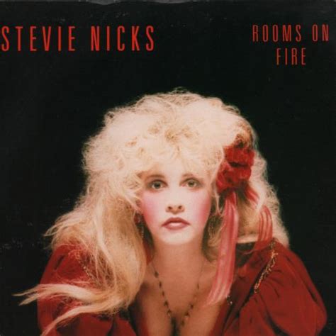 Stevie Nicks Rooms On Fire - Solid UK 7" vinyl single (7 inch record ...