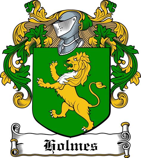 Holmes Family Crest / Irish Coat of Arms Image Download - Tradebit