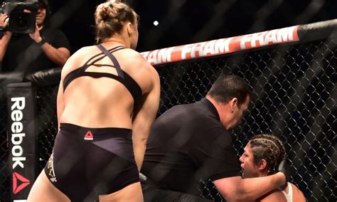 Ronda Rousey told Bethe Correia ‘don’t cry’ after knockout | For The Win