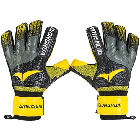 Goalkeeper Gloves With Finger Protection Thicken Latex Non-slip ...