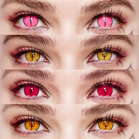 Pink Demon Eyes