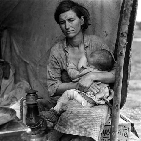 Migrant mother Photograph by Celestial Images - Fine Art America