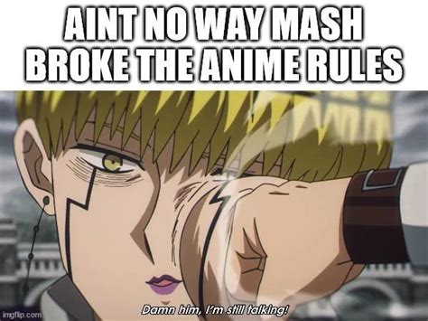 Mashle Memes in 2024 | Anime rules, Memes, Anime