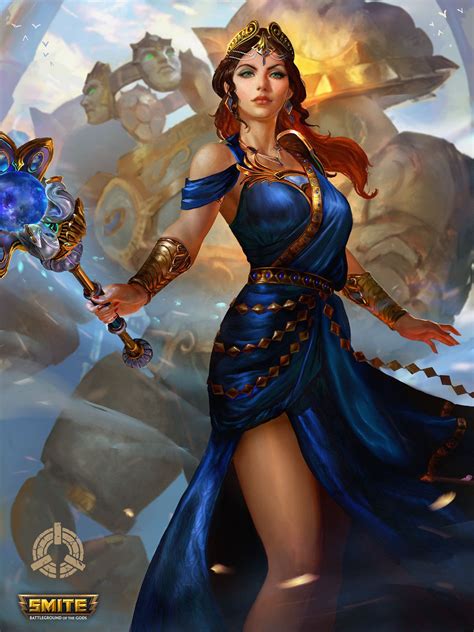 Hera - Mastery Skin - SMITE, jaggu dada on ArtStation at https://www.artstation.com/artwork ...