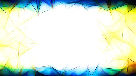 Abstract Blue Yellow And White Fractal Wallpaper Graphic - Yellow Blue ...