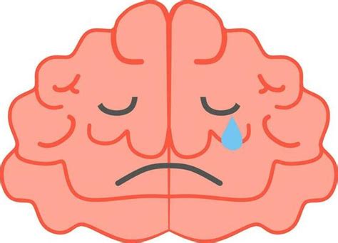 Sad Brain Vector Art, Icons, and Graphics for Free Download