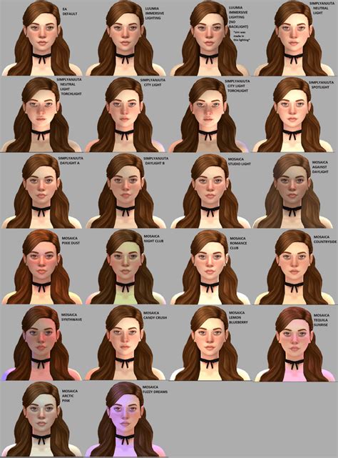 I made a CAS lighting mod compilation! (info in comments) : r/Sims4