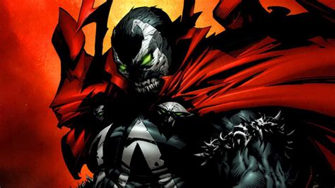 HD Spawn Comic Wallpaper: Dark Hero in Action