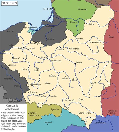 Invasion of Poland in 1939 - Vivid Maps