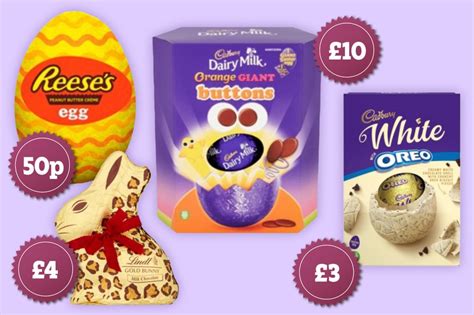 Tesco’s 28 exclusive Easter egg range includes Cadbury’s orange buttons ...