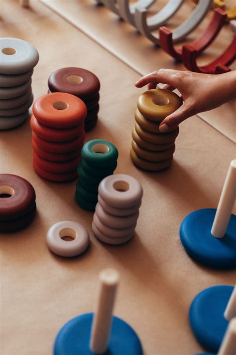 Ring Stacker Toy Wooden Rainbow Toy Baby Shower Gift | Etsy | Wooden ...