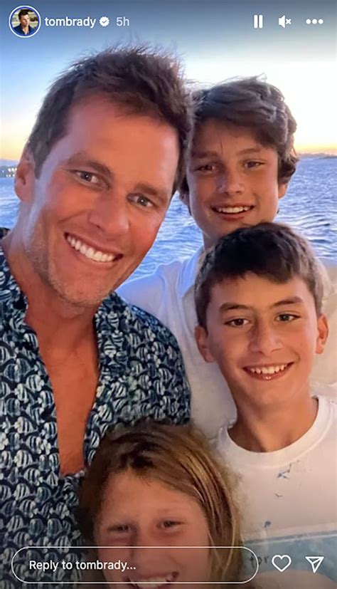 Tom Brady Shares Photo of All Three Kids After Sharing Retirement News