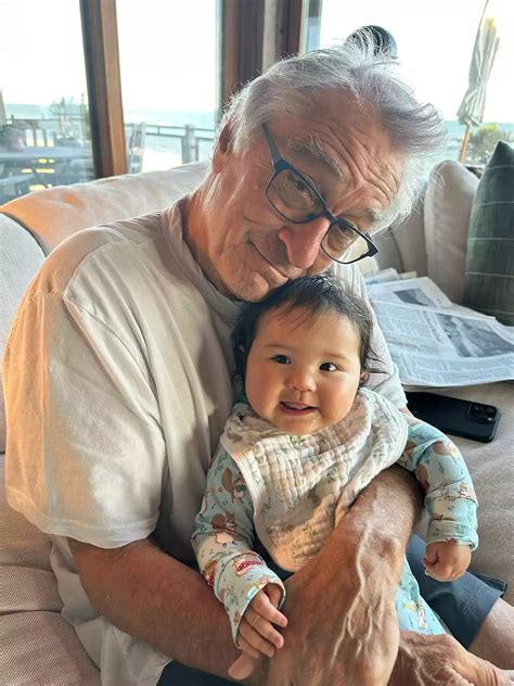 Robert De Niro, 80, cuddles up to daughter Gia in cute new photo as he calls her 'sweet and ...