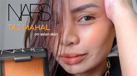 NARS TAJ MAHAL SWATCH & APPLICATION on Asian Skin - YouTube