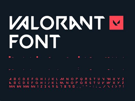 Valorant Font [Free] - Graphic Pie