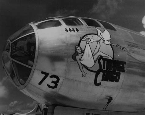 Silverplate B-29 "Strange Cargo" Nose Art | Historic Wendove… | Flickr