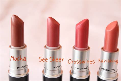 5 MAC Peach Lipstick Photos , Swatches – Indian Makeup and Beauty Blog