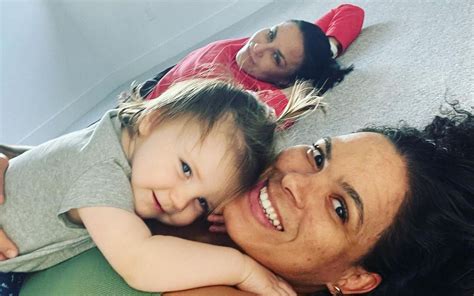 UFC: Watch Amanda Nunes hilariously fall over carrying her daughter Raegan as wife Nina looks on