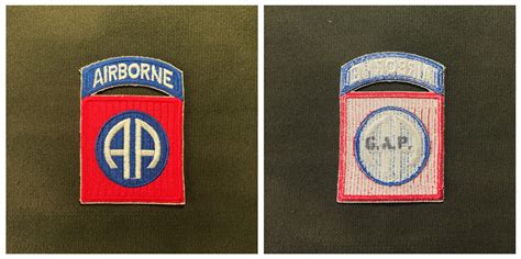 82nd Airborne (A) Patch, Made By Green Army Productions. Sports Team ...