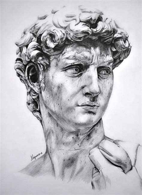 David michelangelo sketch - Pesquisa Google Pencil Art Drawings, Cool Art Drawings, Drawing ...