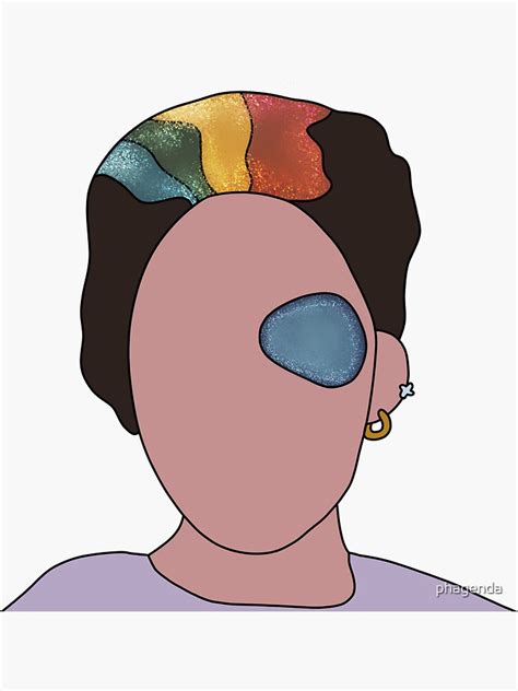 "halsey manic album cover art" Sticker for Sale by phagenda | Redbubble