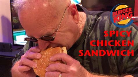 Burger King Spicy Chicken Sandwich Review - YouTube