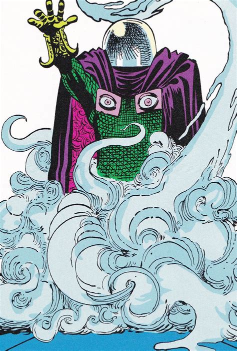 For King and Cocktails | Steve ditko, Mysterio marvel, Comic villains