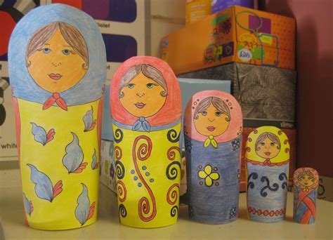 Russian Matryoshka Dolls - Art with Mrs. Peroddy