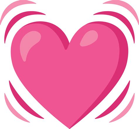 "beating heart" Emoji - Download for free – Iconduck