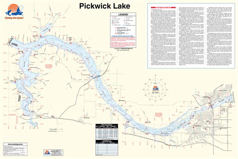 Pickwick Lake Fishing Map