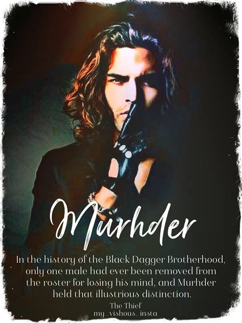 Black Dagger Brotherhood - J.R. Ward - Murhder - The Thief Brotherhood ...